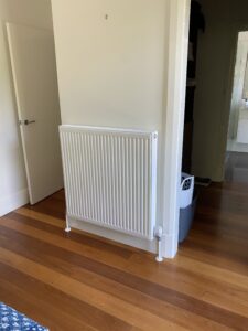 wall installed radiators
